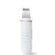 AmazeFan Spatulă pentru exfoliant facial pentru curățarea porilor cu ultrasunete și ionice (albă)