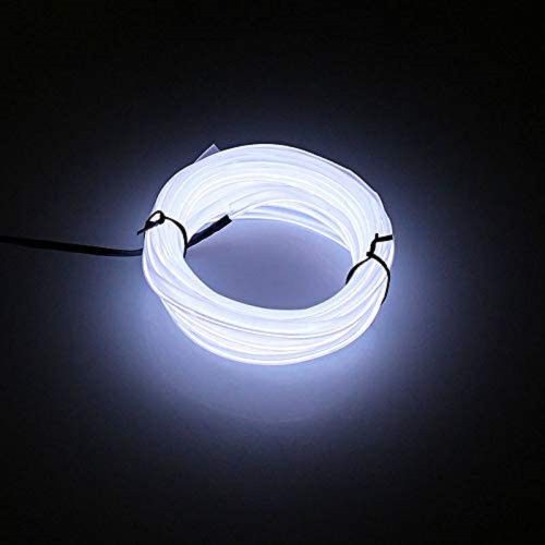 Bandă LED pentru mașină OneLED, lumină LED decupabilă cu încărcător USB 5m (alb)