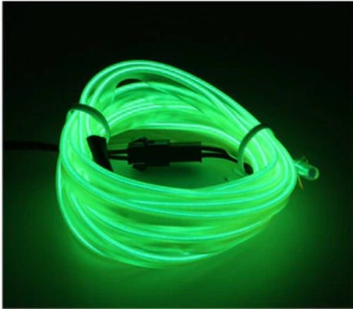 Bandă LED pentru mașină OneLED, lumină LED decupabilă, încărcare USB 5 m (verde)