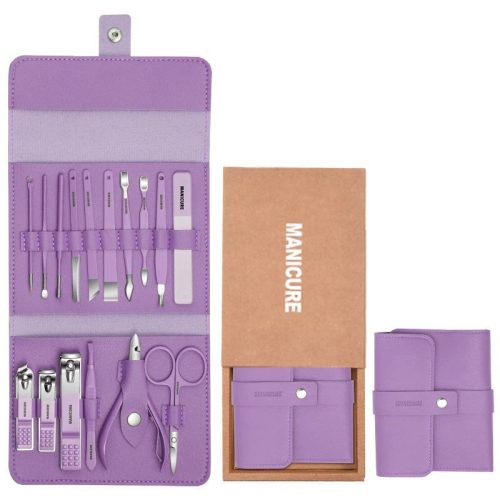 Set de manichiură BShy Professional, violet
