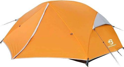 Cortul de camping 3 persoane Orange - Bessport