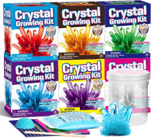 Set joc de crestere a cristalelor pentru copii (6 buc)