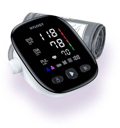 Monitor de tensiune arterială Hylogy U81U cu afișaj LED și manșetă reglabilă
