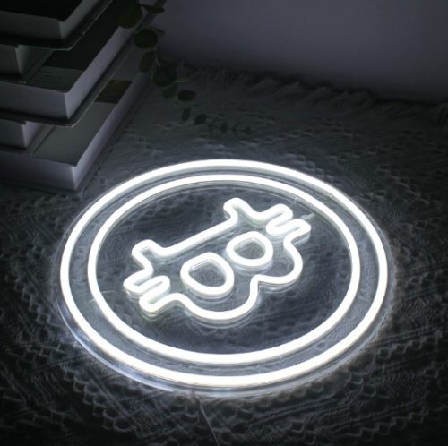 Wanxing Unic Bitcoin LED Neon Lighting 32cmx32cm