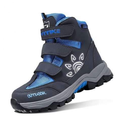 Pantofi de iarnă ASHION mărimea 28 (albastru închis-negru)