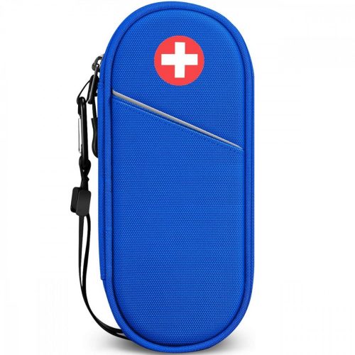 Geantă de organizare pentru medicamente de urgență SITHON (albastru)