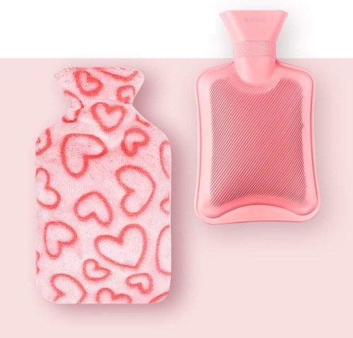 Sticlă pentru încălzirea inimii de apă (roz)